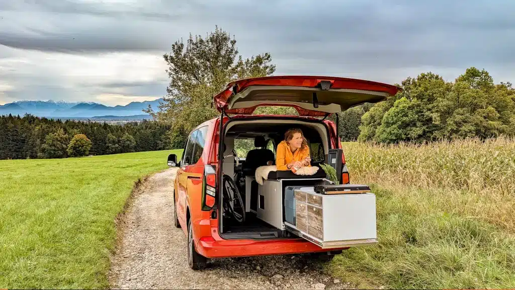 Tourneo Transit Custom camping modules heavy-duty pull-out Arco